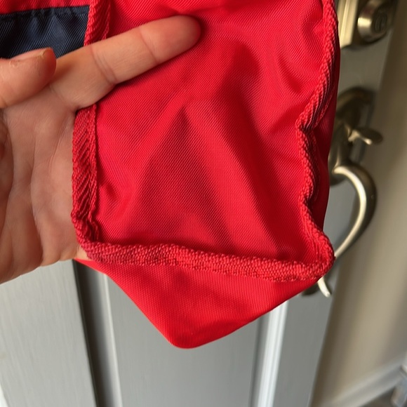 Tommy Hilfiger Canvas Tote Book Bag, EUC - Picture 7 of 14